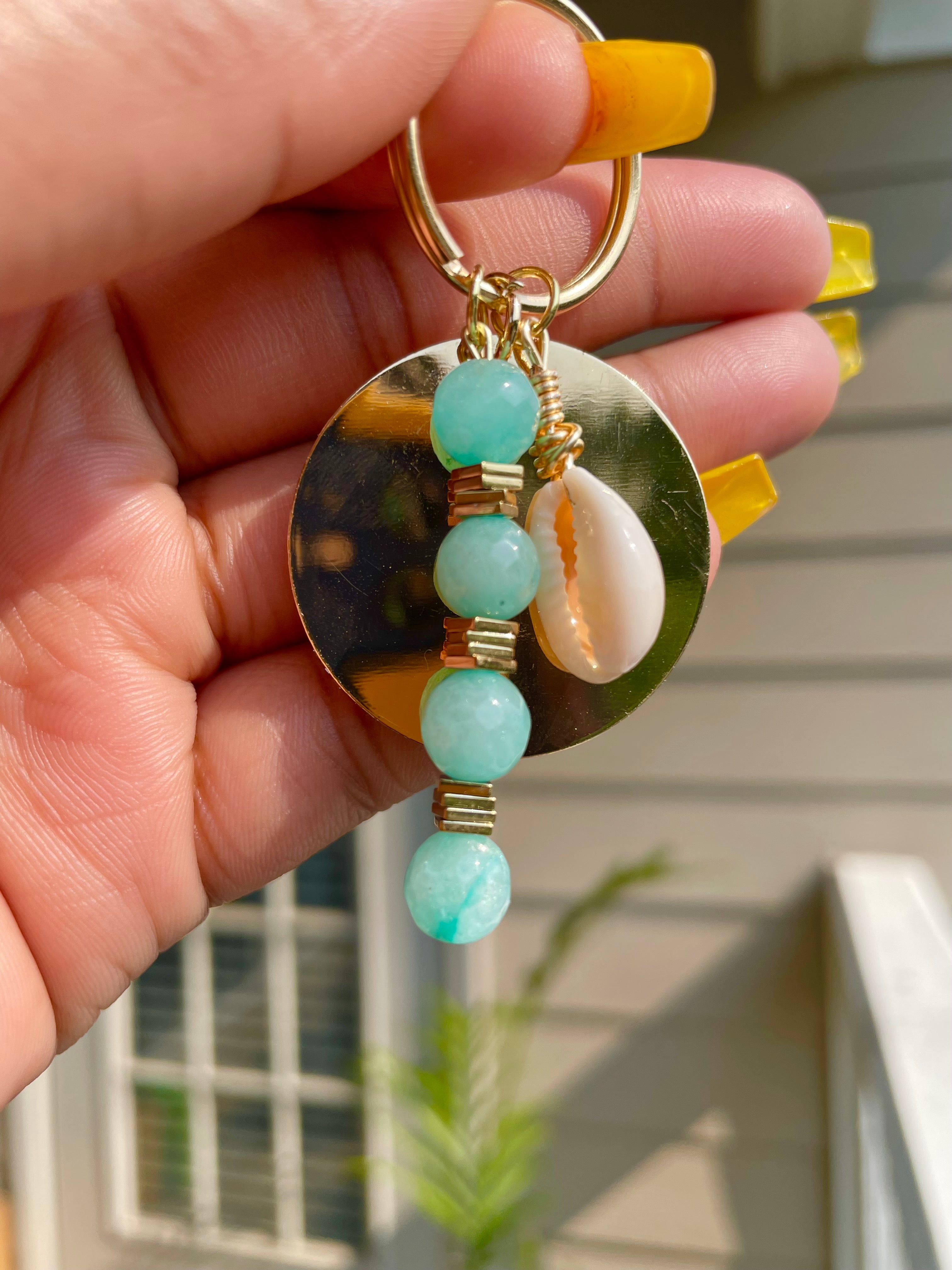 Cowrie Customizable Keychain