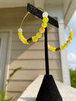 Load image into Gallery viewer, Sunshine Hoop Earrings

